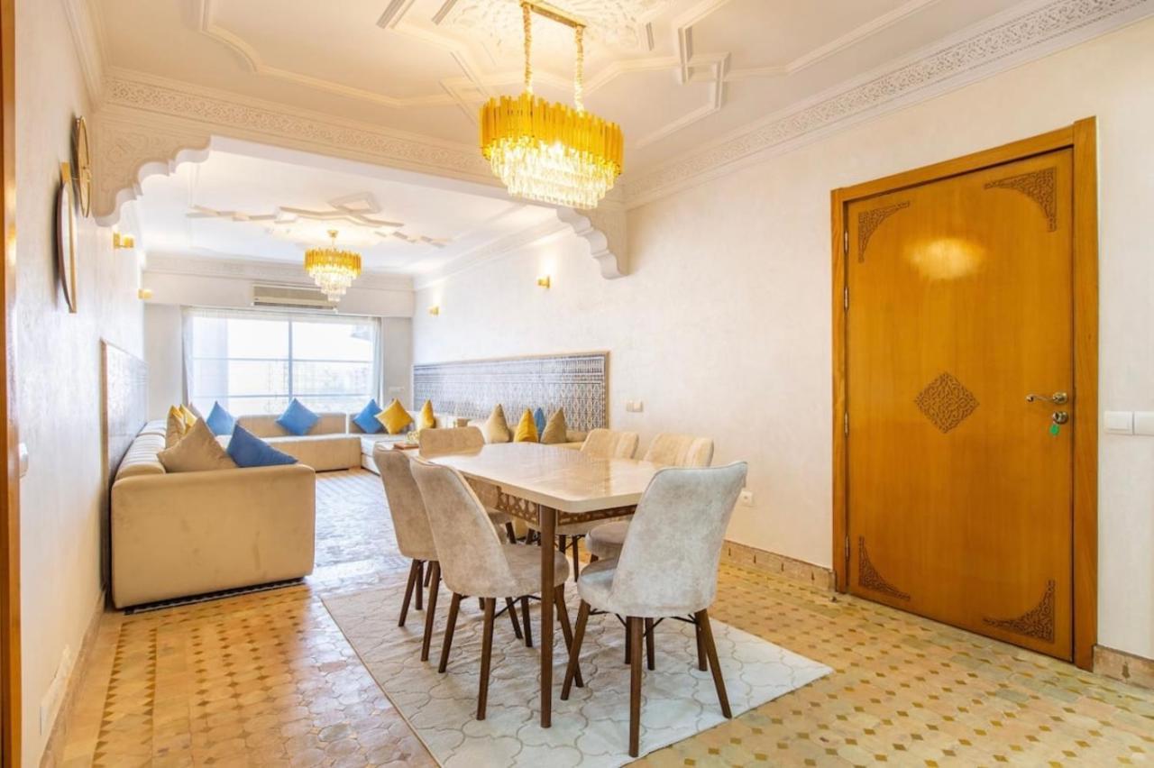 Luxury Appartement Gueliz Center Marrakesh Exteriör bild