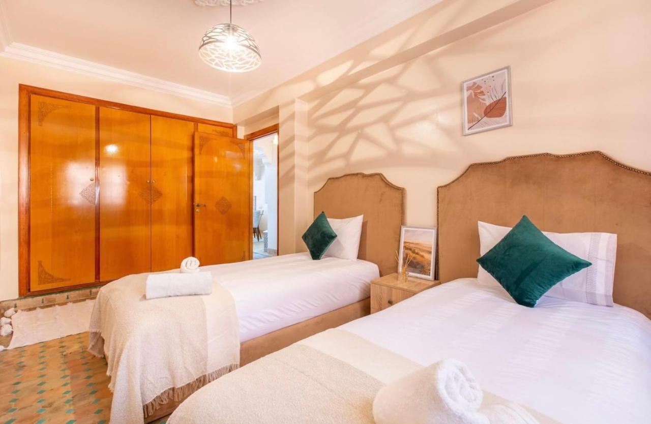 Luxury Appartement Gueliz Center Marrakesh Exteriör bild